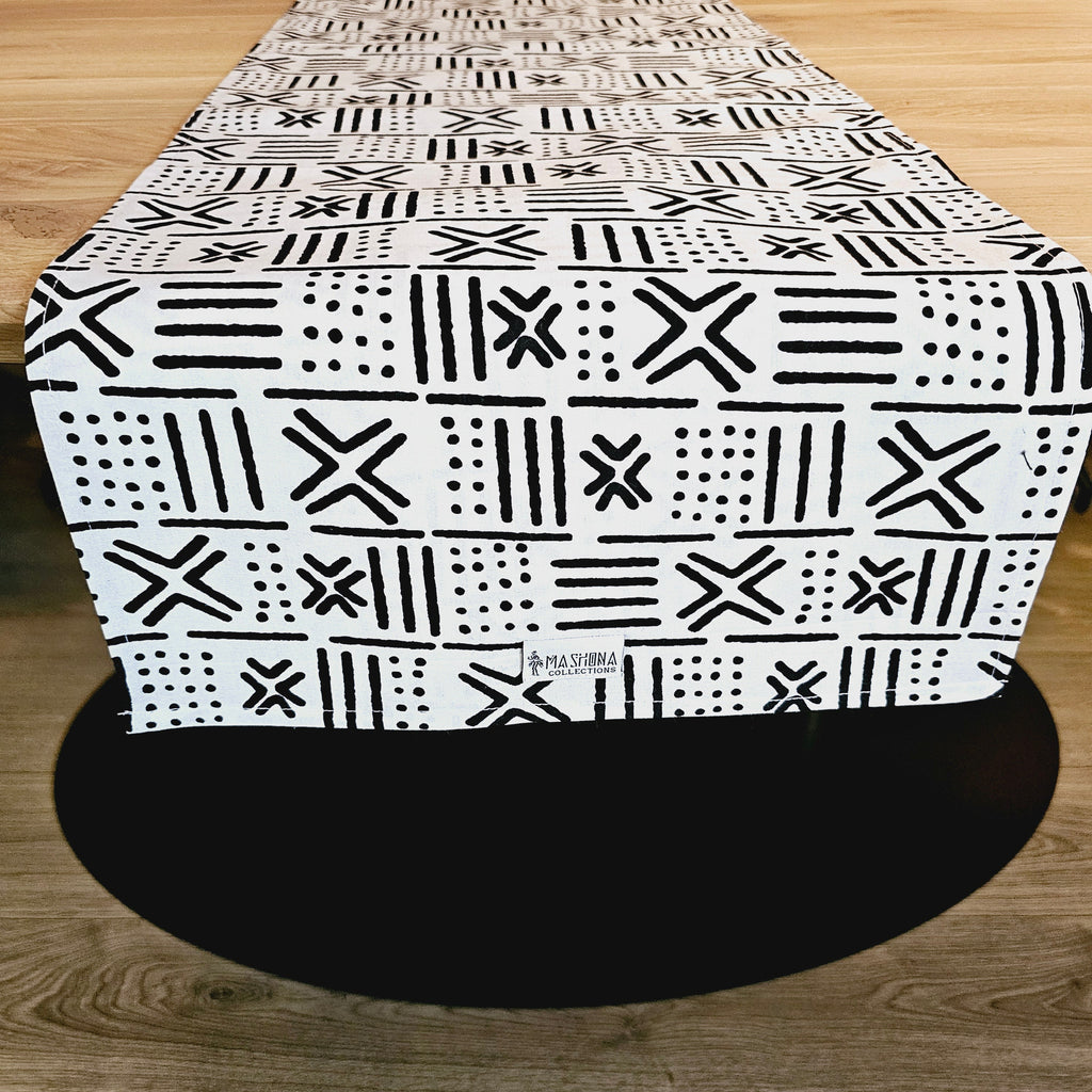 Table Runner 160x35cm | 180x35 | 200x35cm | 100% Cotton African Print Fabric